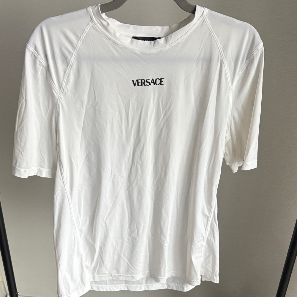Versace Men's Classic White Tee